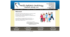 Desktop Screenshot of pacificpediatriccardiology.com